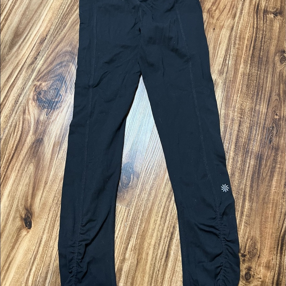 Athleta Girl black leggings size L